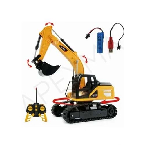 KUMANDALI PALETLİ EXCAVATOR 1:18 Z26819 *10