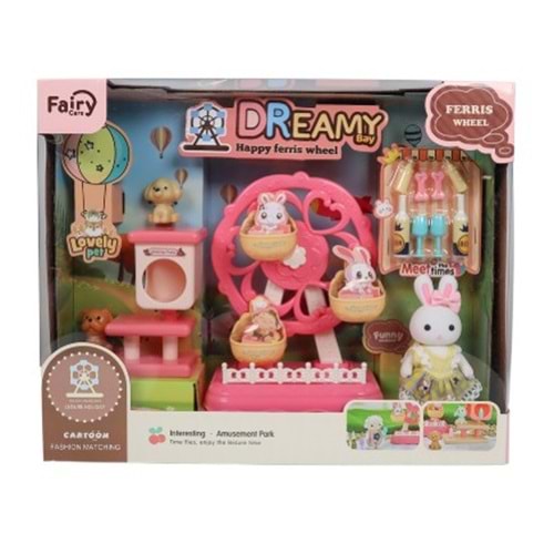 BAY DREAMY MİNİ TAVŞAN- DÖNME DOLAP EĞLENCE PARKI 6657 *15