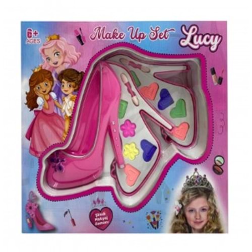 AYAKKABILI KUTULU İKİLİ MAKYAJ SETİ LMN213 *48