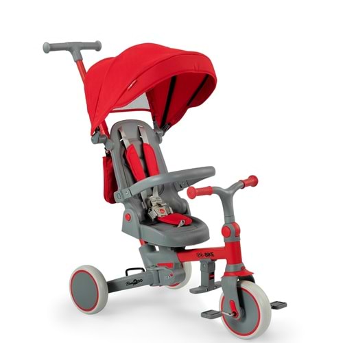 BABY2GO GO BIKE 3 TEKERLEKLİ KATLANABİLİR İTMELİ BİSİKLET