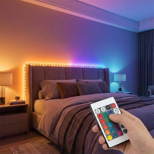 PANTHER PT-355 USB RGB ŞERİT LED IŞIK 5M (100)