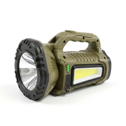PANTHER PT-2206 USB ŞARJLI SOLAR EL FENERİ