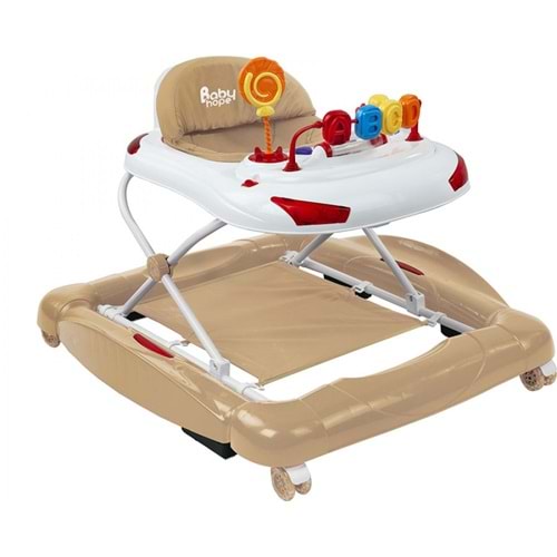 BABYHOPE 219 TOBBY SALLA YÜRÜTEÇ - KAHVE - STD