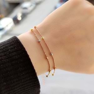 ZARİF DORİCA GÜMÜŞ BİLEKLİK - ROSE BAKIR