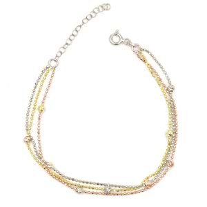 ÜÇLÜ DORİCA GÜMÜŞ BİLEKLİK