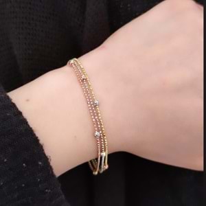 ÜÇLÜ DORİCA GÜMÜŞ BİLEKLİK