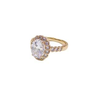 XUPING BEYAZ TAŞLI OVAL YÜZÜK - 8