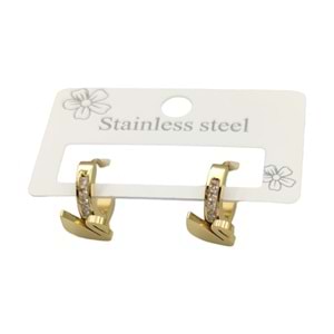 ÇELİK KUĞU HALKA KÜPE