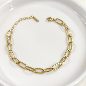 ATAÇ ÇELİK BİLEKLİK 18 CM + 4 CM - ALTIN SARI