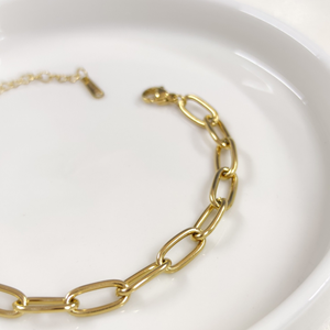 ATAÇ ÇELİK BİLEKLİK 18 CM + 4 CM - ALTIN SARI