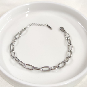 ATAÇ ÇELİK BİLEKLİK 18 CM + 4 CM - BEYAZ