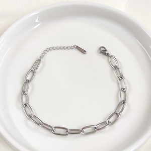 ATAÇ ÇELİK BİLEKLİK 18 CM + 4 CM - BEYAZ