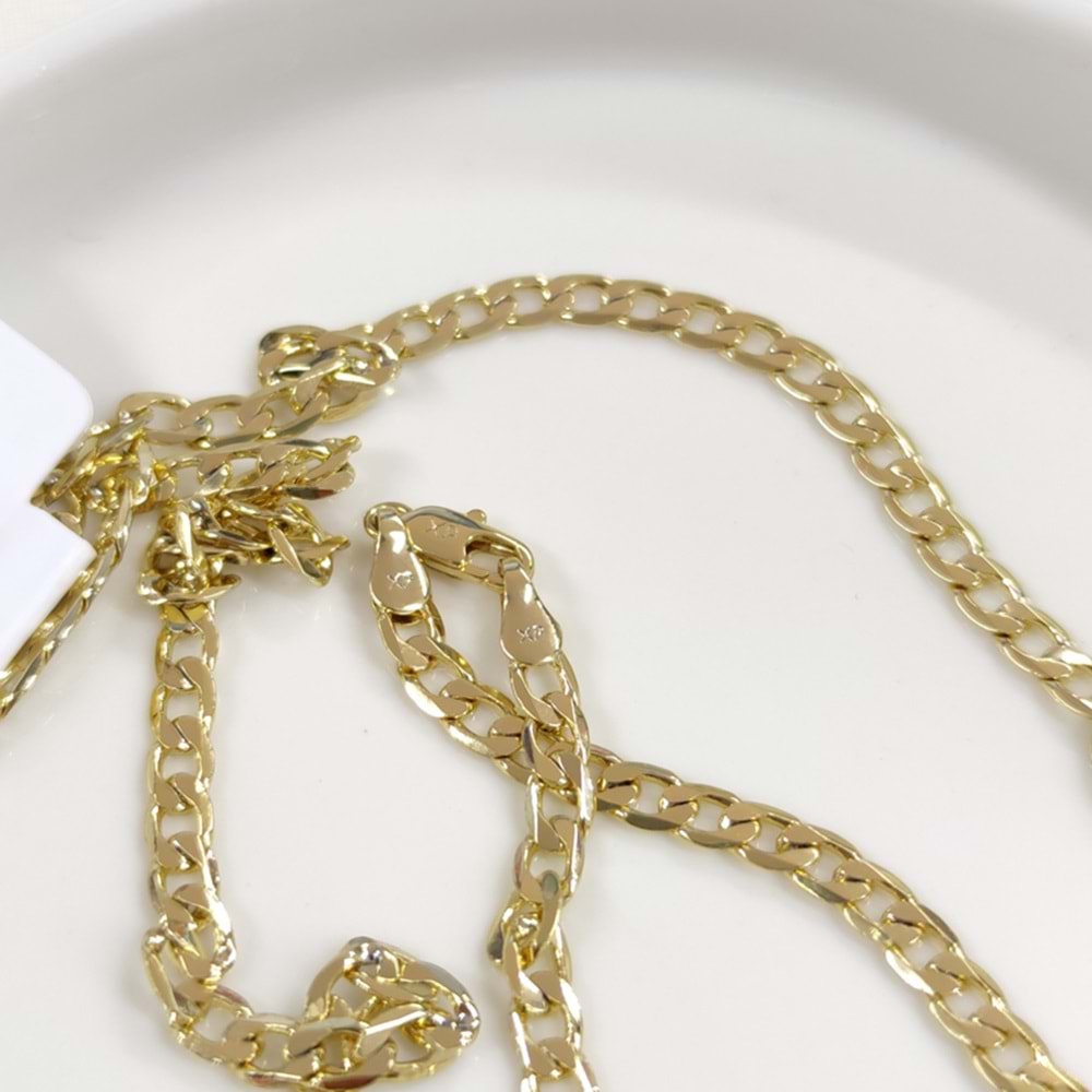 XUPING 5 MM 55 CM GURMET ZİNCİR KOLYE GOLD