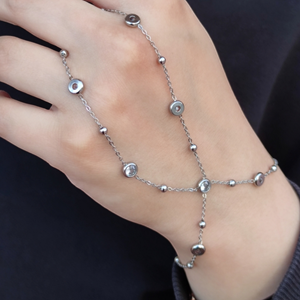 ÇELİK TAŞLI ŞAHMERAN - BEYAZ