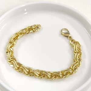 XUPING 10 MM HALKALI HALLO BİLEKLİK GOLD 21 CM