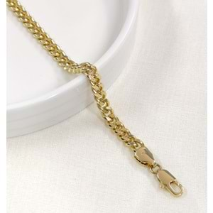 XUPING 6 MM GURMET BİLEKLİK GOLD 19 CM