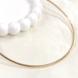 XUPING 43 CM KALIN PARLAK TASMA ZİNCİR KOLYE ROSE