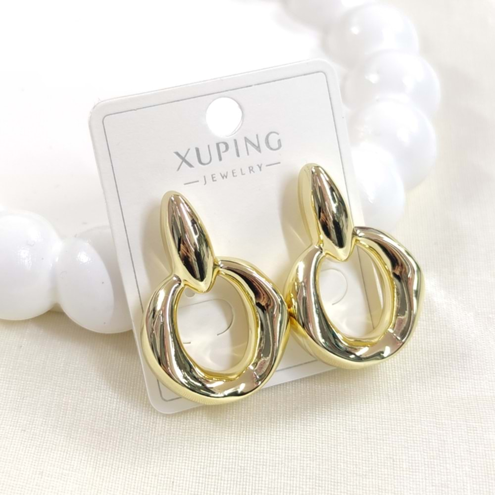 XUPING 2,3 CM ÇİVİ KÜPE GOLD