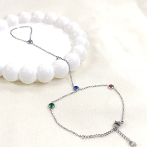 ÇELİK RENKLİ TAŞLI ŞAHMERAN