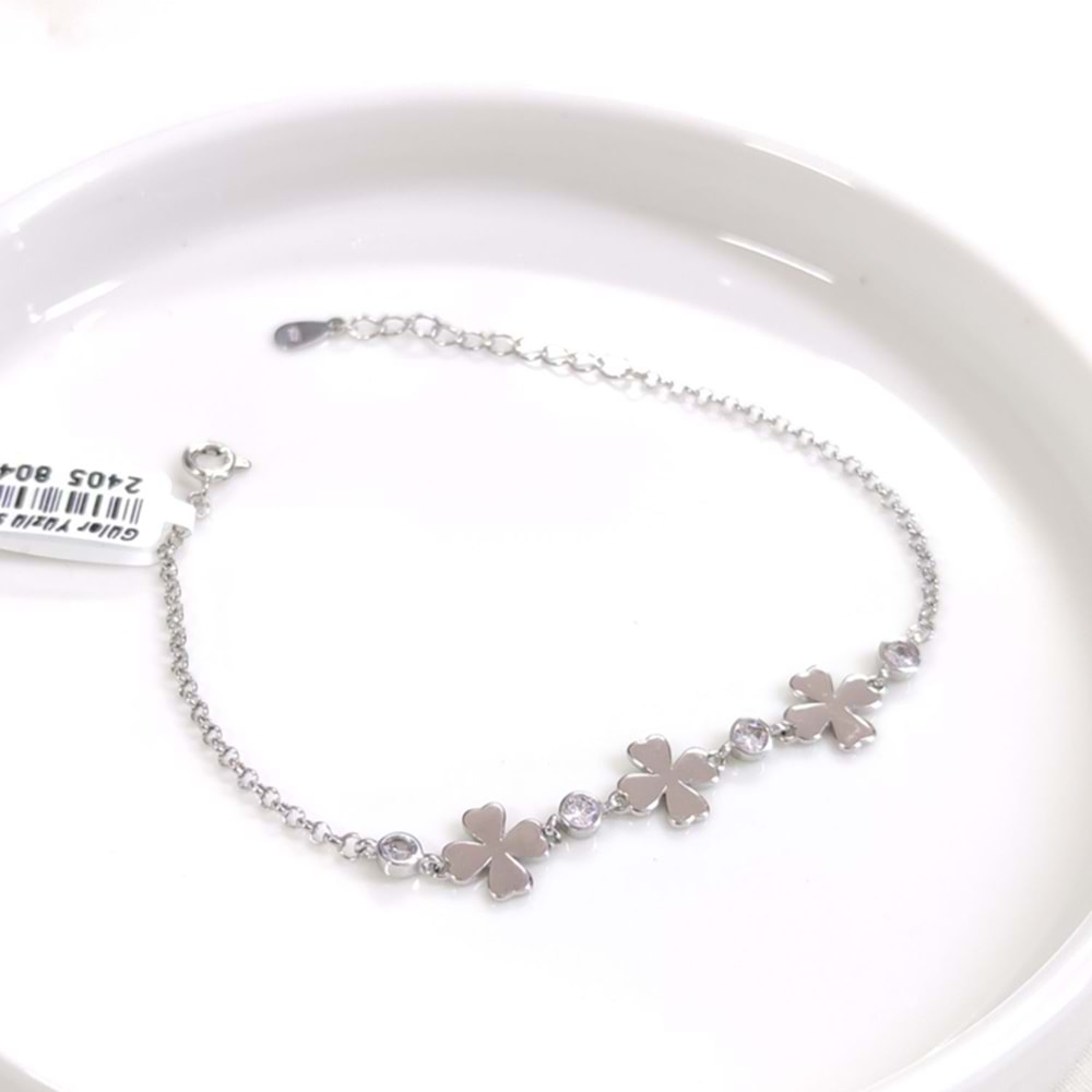 YONCA GÜMÜŞ BİLEKLİK 17+3 CM