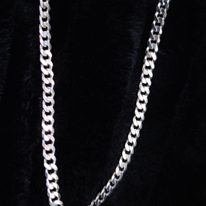 6,80 MM GURMET GÜMÜŞ ZİNCİR KOLYE 65 CM