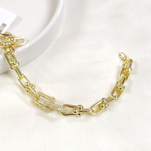 FULLYX ATAÇ TOP BİLEKLİK GOLD 16+4CM