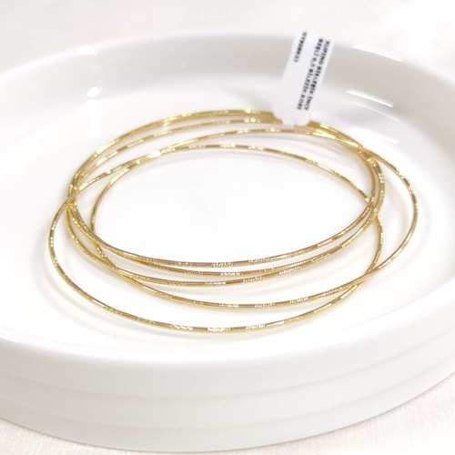 XUPING BİRLEŞİK İNCE BEŞLİ 6,5 BİLEZİK ROSE