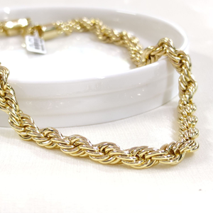 XUPING 8 MM KALIN BURGU ZİNCİR 50 CM KOLYE GOLD