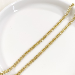 XUPING 4 MM KAPLAN GÖZÜ ZİNCİR 45 CM KOLYE GOLD