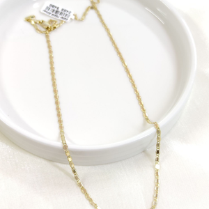 XUPING 2 MM AYNALI ZİNCİR 50 CM KOLYE GOLD