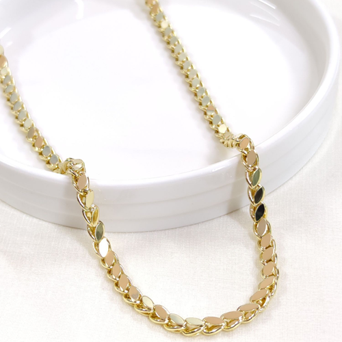 XUPING 5 MM ARPA ZİNCİR 50 CM KOLYE GOLD