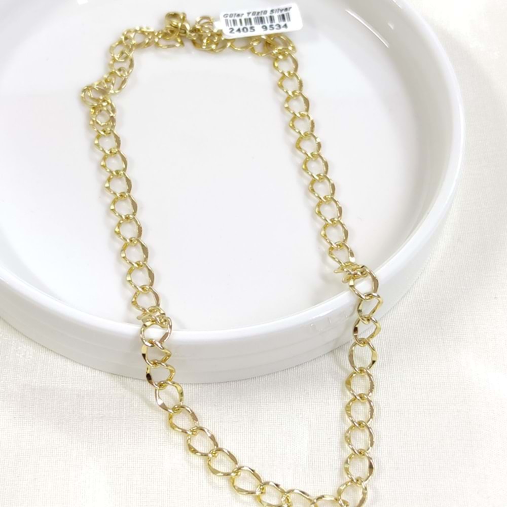 XUPING 6 MM HALKA ZİNCİR 45 CM KOLYE GOLD