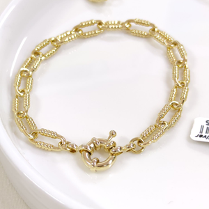 XUPING 5 MM DETAYLI ATAÇ 45 CM - 19 CM KOLYE BİLEKLİK SET GOLD