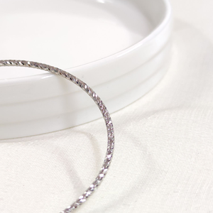 XUPING 60 MM DESENLİ 1 ADET BİLEZİK - BEYAZ