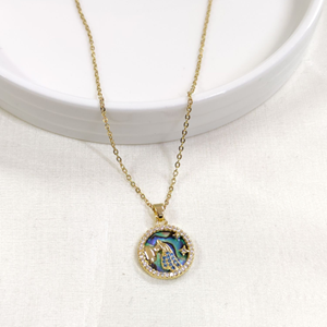 ÇELİK KOVA BURÇ KOLYE