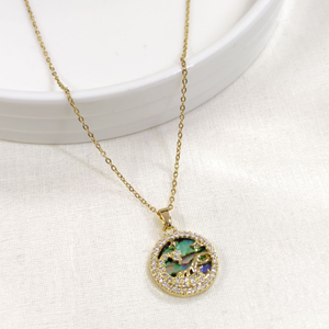 ÇELİK AKREP BURÇ KOLYE