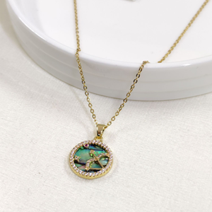 ÇELİK YAY BURÇ KOLYE