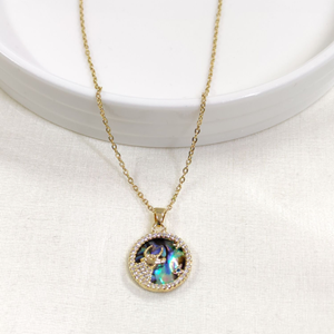 ÇELİK BOĞA BURÇ KOLYE