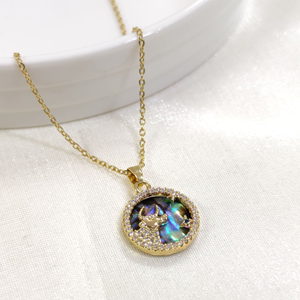 ÇELİK BOĞA BURÇ KOLYE