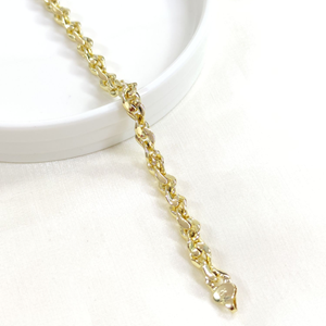 XUPING ZİNCİR HALLOW BİLEKLİK GOLD 20 CM