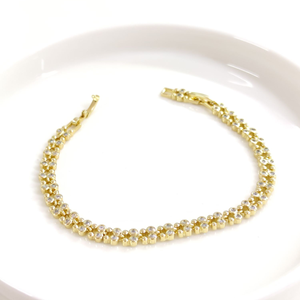XUPING 5 MM ÇITIR BİLEKLİK GOLD 17+2 CM