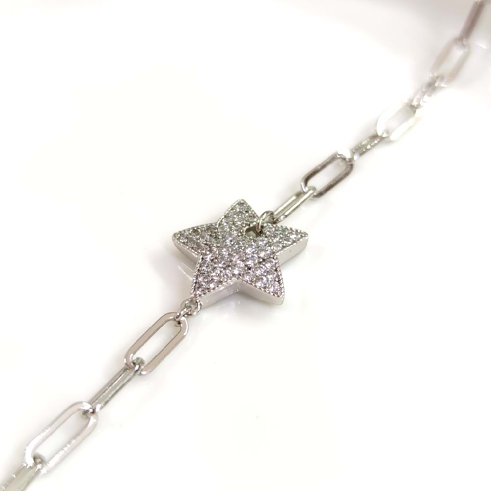 XUPING 18 MM TAŞLI YILDIZ ATAÇ BİLEKLİK 17+3 CM