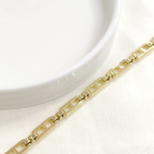 XUPING 5 MM TAŞSIZ DÜZ BİLEKLİK GOLD 20 CM