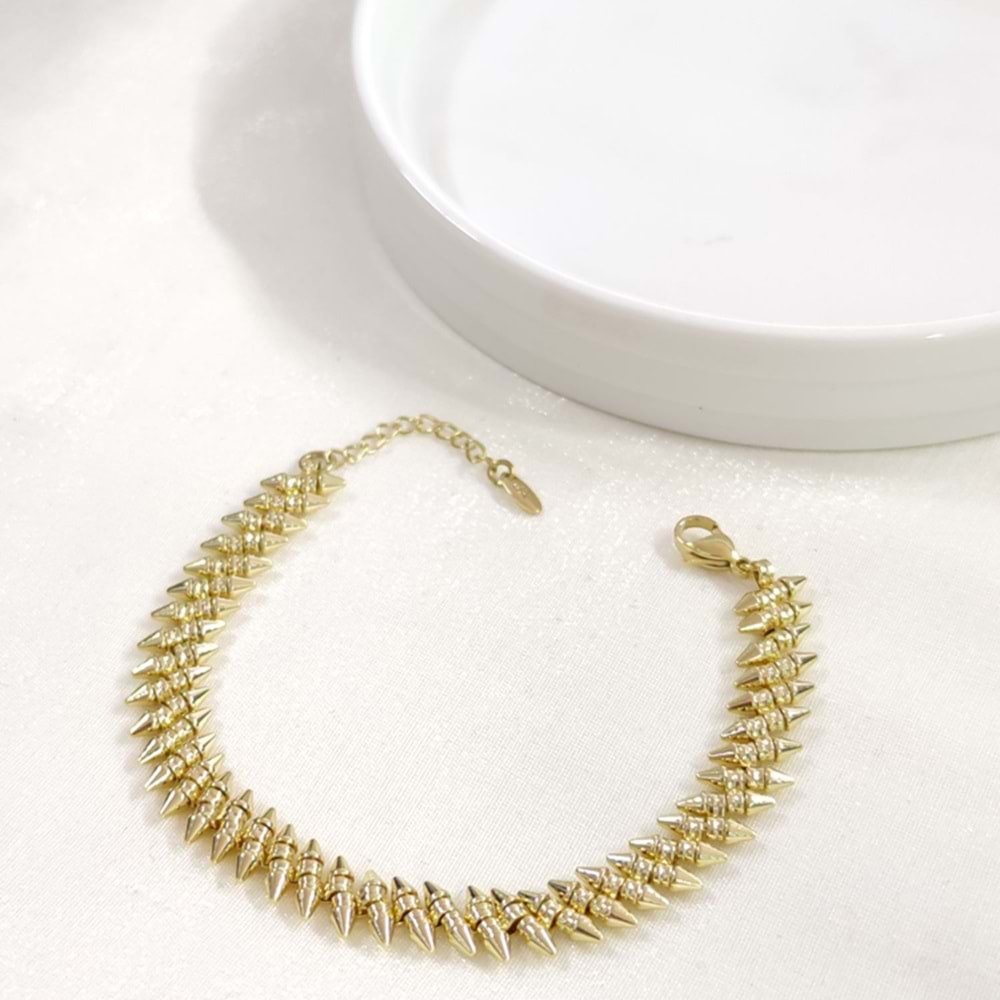 XUPING 10 MM OK BİLEKLİK GOLD 18+3 CM