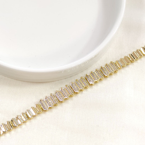 XUPING ZİKZAK TAŞLI BİLEKLİK 17+2 CM