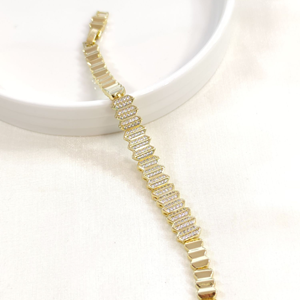 XUPING ZİKZAK TAŞLI BİLEKLİK 17+2 CM