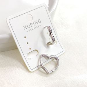 XUPING 14 MM KALP HALKA KÜPE BEYAZ