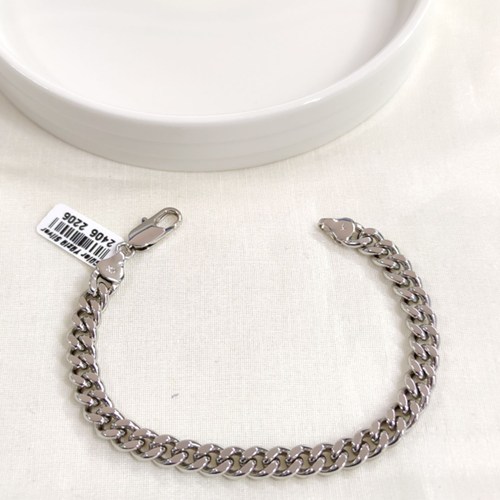 XUPING 6 MM LAZER DETAY GURMET BİLEKLİK BEYAZ 20 CM