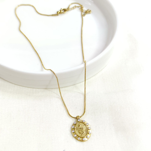 ÇELİK YILAN PLAKA KOLYE 40+5 CM