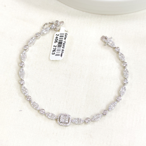 İTHAL MEKİK DETAY BAGET SU YOLU GÜMÜŞ BİLEKLİK